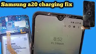 Samsung a20 charging  Problem 100% solution 