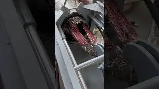 How to remove copper wire from stator of large motor?