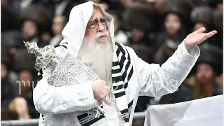 צפו בתיעוד אדיר של מעמד ההקפות שניות בחצר הקודש צאנז בראשות כ״ק האדמו״ר 