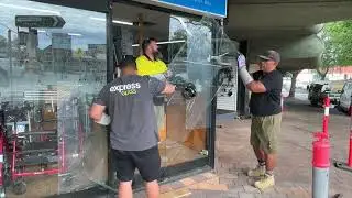 Car Crashes Through Shopfront in Western Sydney - Express Glass is There to Pick Up the Pieces!