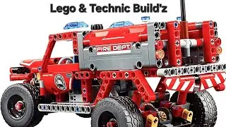 Lego Technic (42075) First Responder Truck Build