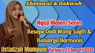 NADA & DAKWAH NGAJI MALAM SENIN BARENG USTADZAH MUMPUNI TERBARU LIVE TAMBAK KEBUMEN 11 JANUARI 2026