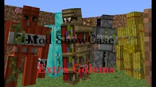 Extra Golems - Mod Showcase - Minecraft
