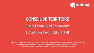 Conseil de Territoire de Grand Paris Sud Est Avenir du 17 d&eacute;cembre 2025