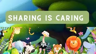 Sharing is caring story for kids | baby town | moral stories for children|animal tales