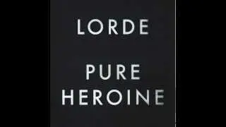 Lorde - Tennis Court (Audio)