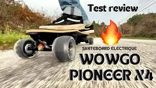 #70 - WOWGO PIONEER X4 skateboard &eacute;lectrique puissant
