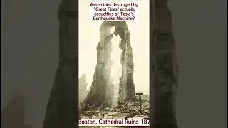 Great Boston Fire 1872: Natural Disaster or Earthquake Machine #shorts #tartaria #history