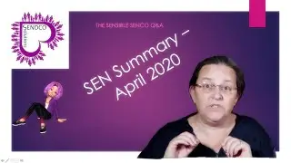 SEN Summary - School closures UK - Corona Virus