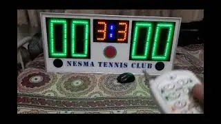 Tennis Scoreboard Remote Control Score Board