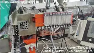PP Hollow Board Machine Hollow Board Equipment Extruding Machinery Corrugated Board Making Machine