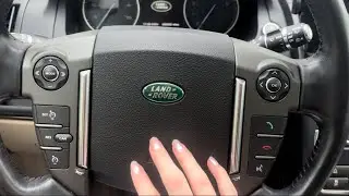 ASMR tapping and scratching around my LAND ROVER!