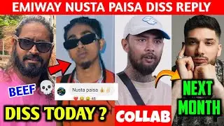 EMIWAY REPLY TO MC STAN - NUSTA PAISA 🤬| KR$NA COLLAB | RAGA X PANTHER | BELLA | MTV HUSTLE 3 | KING