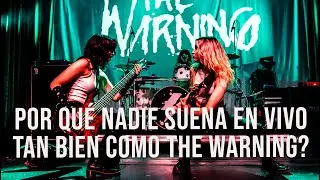 Por qué THE WARNING suena mejor en vivo que TODOS o casi todas las demás bandas de rock??