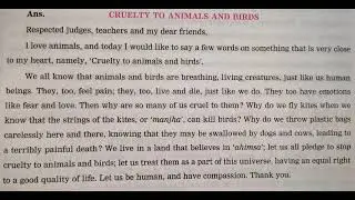 Cruelty To Animals And Birds #ytshorts #yt #grammar #learn #write #viral #study #letslearn #study