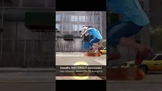 Desafio HIST&Oacute;RICO Jake Johnson - Switch Flip BS Nosegrind #session #skate #skateboard #challenge #sk