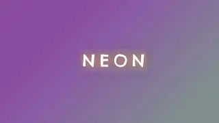 Awesome Neon Text With Hover Animation Effect ( html, CSS)
