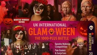 Uk International London Beauty School ll Glam - O - Ween ll Celebrating Halloween 🎃👻