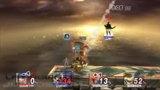 Marth repartiendo espada - lapaginadejuegos.com