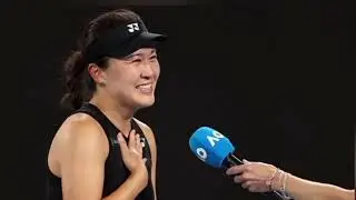 Zhu Lin!  Zhu Lin claims her FIRST Top 10 win, Australian Open 2023