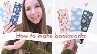 How To Make Bookmarks 📔 full process, DIY Bookmarks (to sell on etsy)