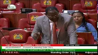 NATIONAL ASSEMBLY PROCEEDINGS, THURSDAY 24TH AUGUST 2023  - AFTERNOON SESSION