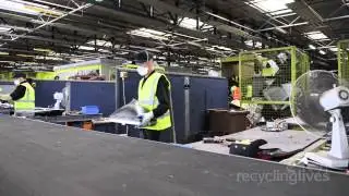Recycling Lives CRT TV Recycling Department Overview