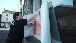 Drytac Polar Blockout | application instructions: one-sided printing