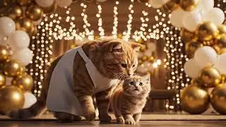 Ginger Mama Cat Marriage Invitation &ndash; 3D Animation Story