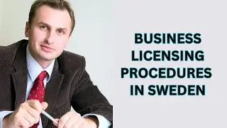 Business Licensing Procedures in Sweden