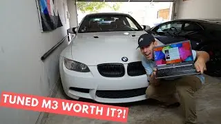 TUNING THE M3- TUNED M3 VS STOCK M3!!
