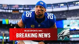 Saquon Barkley agrees to 3-year deal with Eagles | NFL FREE AGENCY I CBS Sports