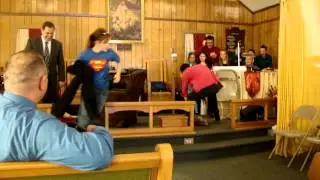 Pastor Appreciation Superman Skit Clip 1