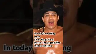 In today&rsquo;s wrestling story. Silver King&rsquo;s Final Match: The Legend Who Died in the Ring. #wrestling