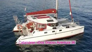 Catamaran &laquo;Dos Dracs&raquo; (Aventura 36) rental in Barcelona | BARCELONA BOAT RENTAL
