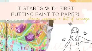 Intuitive Painting Step-by-Step: Build Courage & Confidence Through Art ✨
