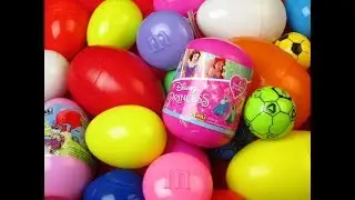 30 Surprise Eggs! Disney Princess Hello Kitty Littlest Pet Shop Cars Secret Life of Pets Kinder Fun