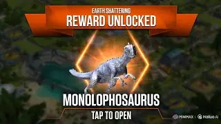 Monolophosaurus Unlocked and Amber Tournament Started | Jurassic World: The Game 
