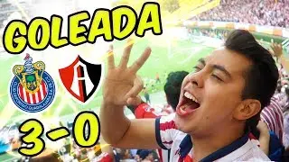 Chivas HUMILLA al ATLAS en el CLASICO TAPATIO - IVANSFULL