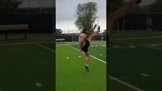Baltimore Raven&rsquo;s Jordan Stout working directional punts #NFL