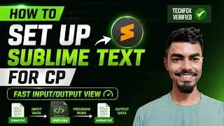 How to Set Up Sublime Text for CP (Fast Input/Output View)