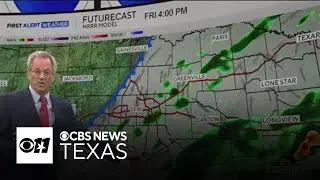 North Texas will see afternoon showers on Friday
