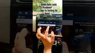 Hyundai Creta Auto Door Lock/Unlock Nahi Ho Raha? Ye Setting Zaroor Check Karo! 🔧🚗 #Shorts #creta