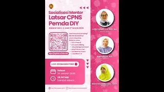 SOSIALISASI MENTOR LATSAR CPNS PEMDA DIY Angkatan 1, 2, dan 3 Tahun 2026