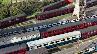 Steamtown Carnforth(Ariel trainspotter)11'10'25