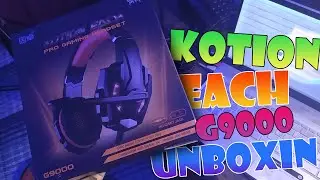UNBOXING AUDÍFONOS GAMER (KOTION EACH G9000) - EisnerGAMER