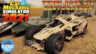 Arkham Knight Batmobile Restoration // Car Mechanic Simulator 2021