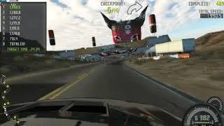 Need For Speed Pro Street Top Speed Run with Skyline GTR-R34