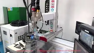 3000W Wire Feeding Platform Automatic Continuous Fiber Laser Welding Machine 5 Axis