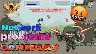 Mini militia | network problems | gameplay | like and subscribe to my channel for free redeem codes